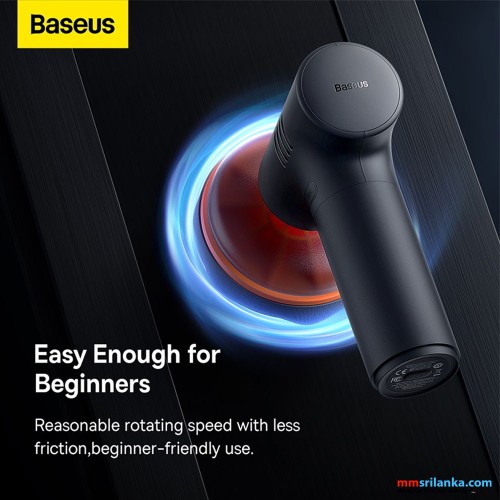 Baseus NeoPower Wireless Mini Car Waxer Lite, Black